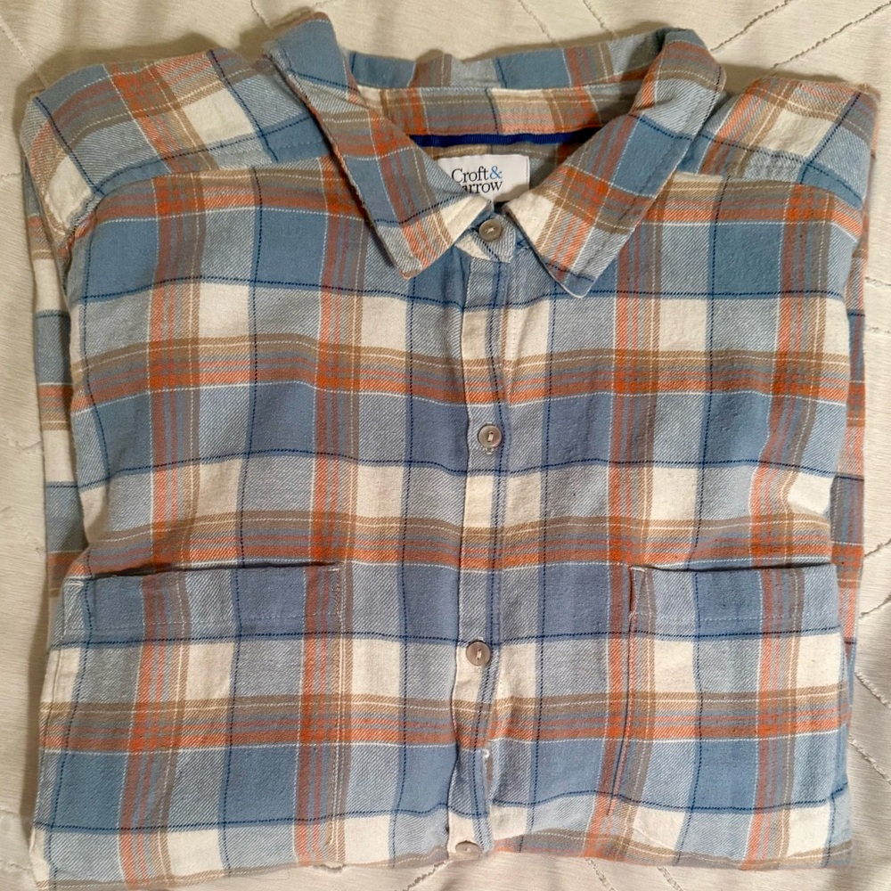 Croft & Barrow® The Extra Soft Plaid Flannel Shirt - Picture 4 of 4